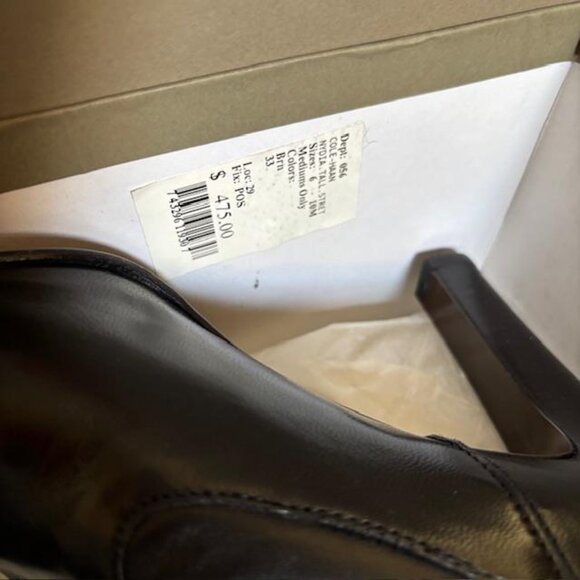 Cole Haan Nydia Tall Stretch Leather Boots Black Sz 10M/10B - Picture 16 of 16